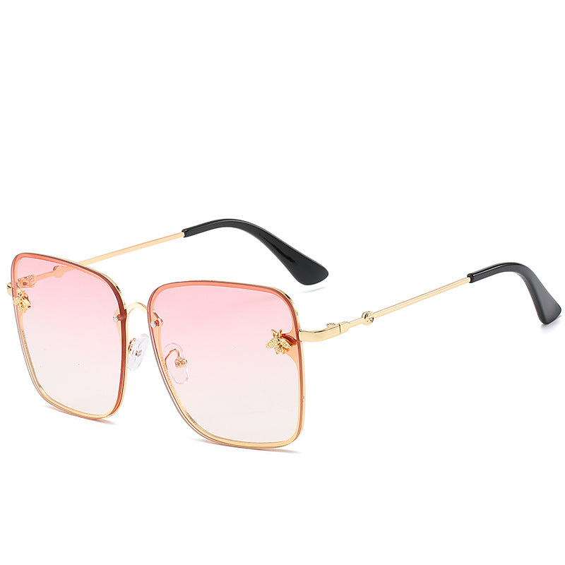 Luxury Oversized Geometric Frame Sunglasses Bowlift