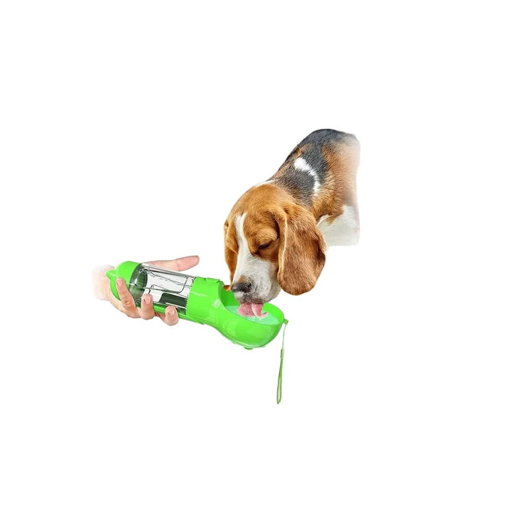 BowLift | Portable 2-in-1 Dog Drinking & Feeding Bottle with Waste Bag Holder