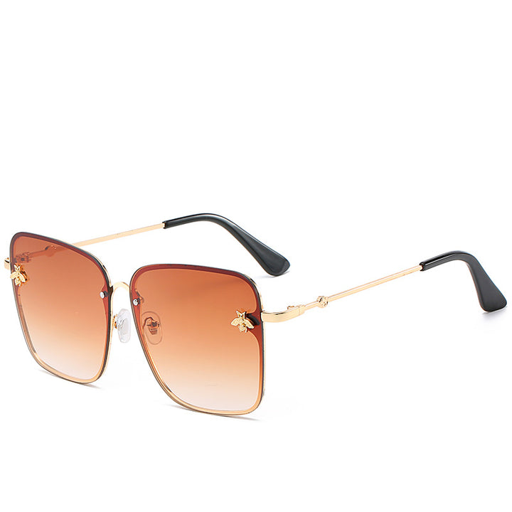 Luxury Oversized Geometric Frame Sunglasses Bowlift