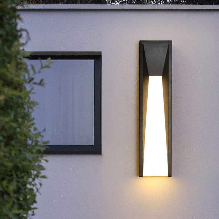 Waterproof Simple Strip Design LED Outdoor Wall Sconce Lamp | Bowlift
