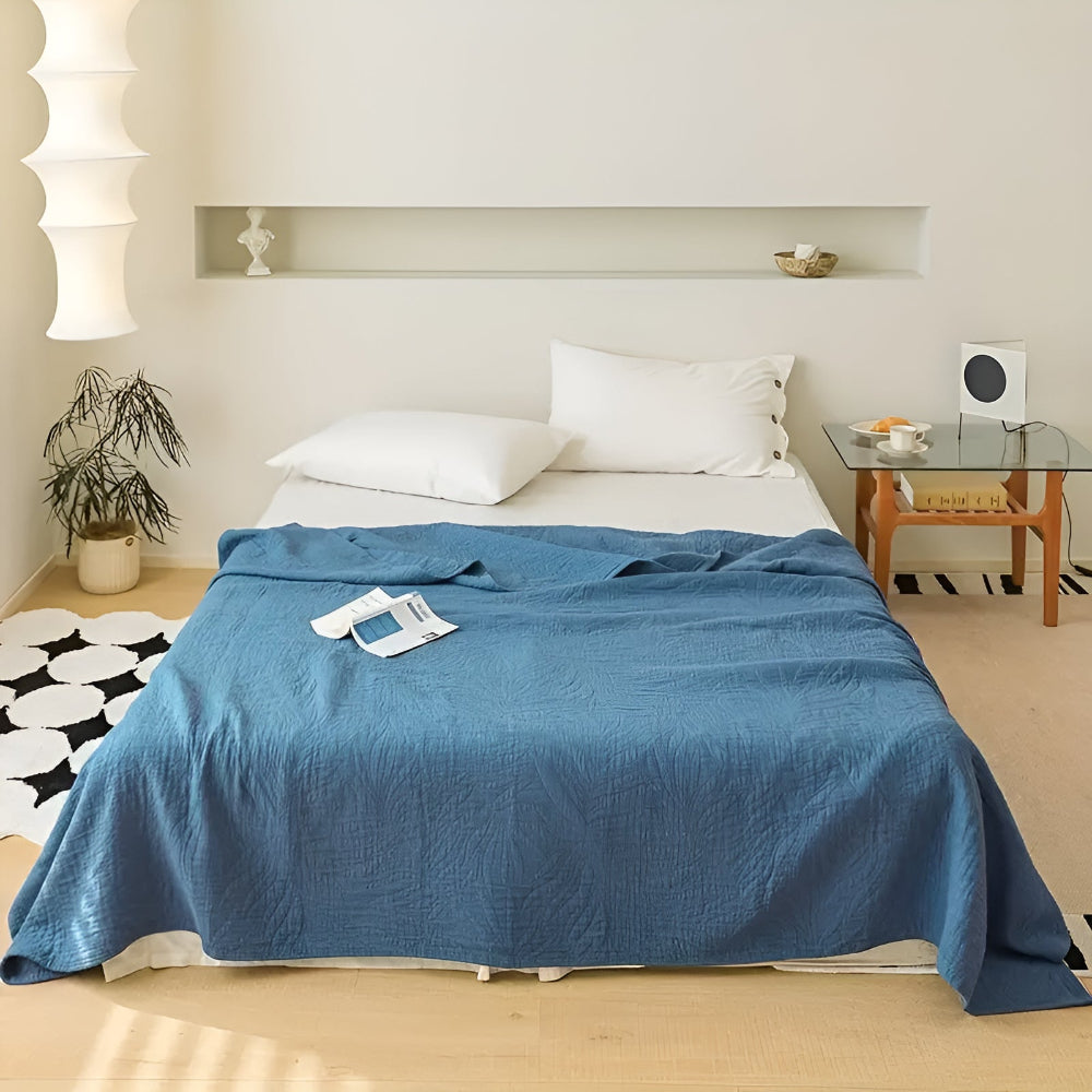 BowLift | Soft Leaf Cotton Blanket