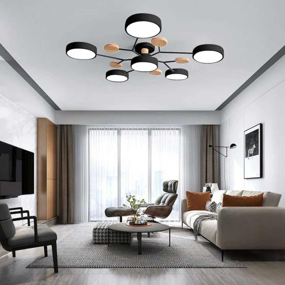 BowLift | Modern Round LED Ceiling Lamp