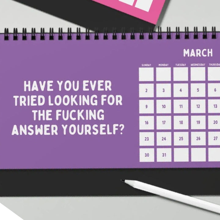 BowLift | Funny 2025 sarcastic calendar