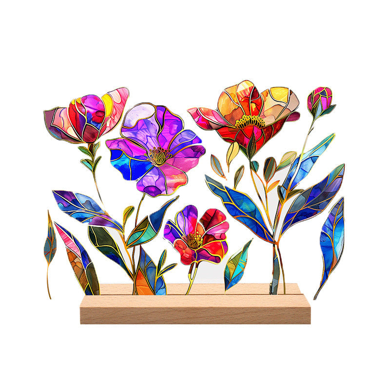 BowLift | Painted Colorful Flower Pattern Decor