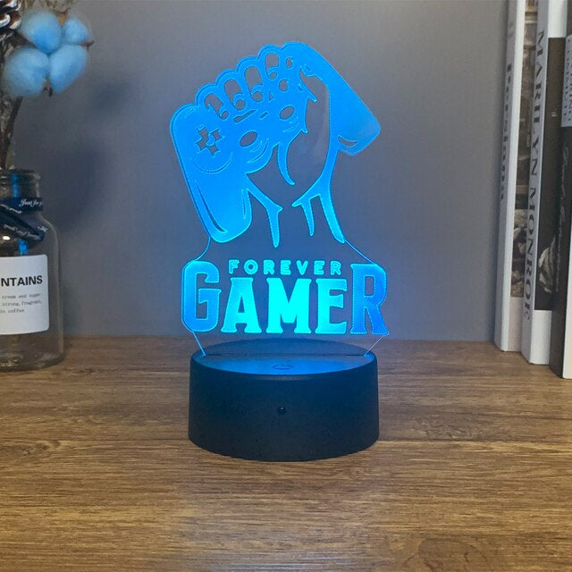 Gamer 3D LED lamps | Bowlift