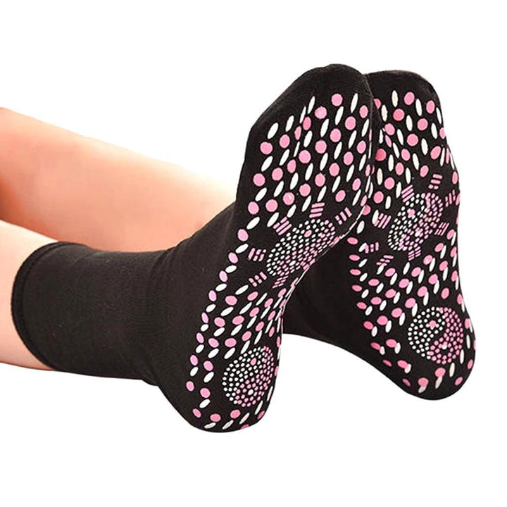 Tourmaline Thermal Circulation Self Heating Shaping Socks | Bowlift