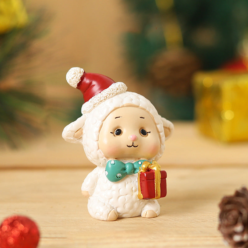 BowLift | Handmade Animal Santa Ornaments