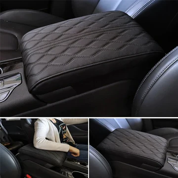 BowLift | Leather Car Armrest Box Pad (Universal style)