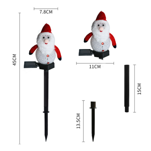 Solar light snowman | Bowlift
