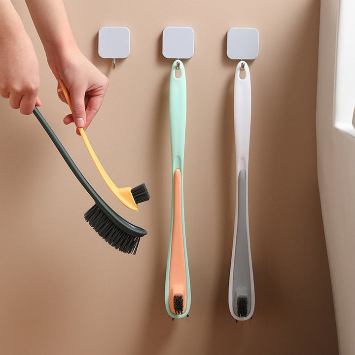 Double-sided Flocking Toilet Cleaning Brush | Bowlift