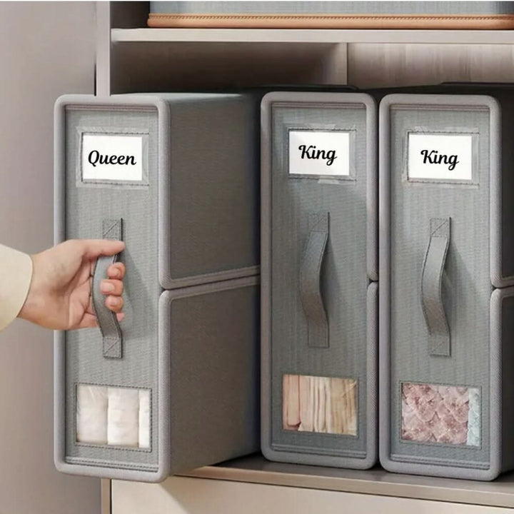 BowLift | SheetStack - Foldable storage for bedding