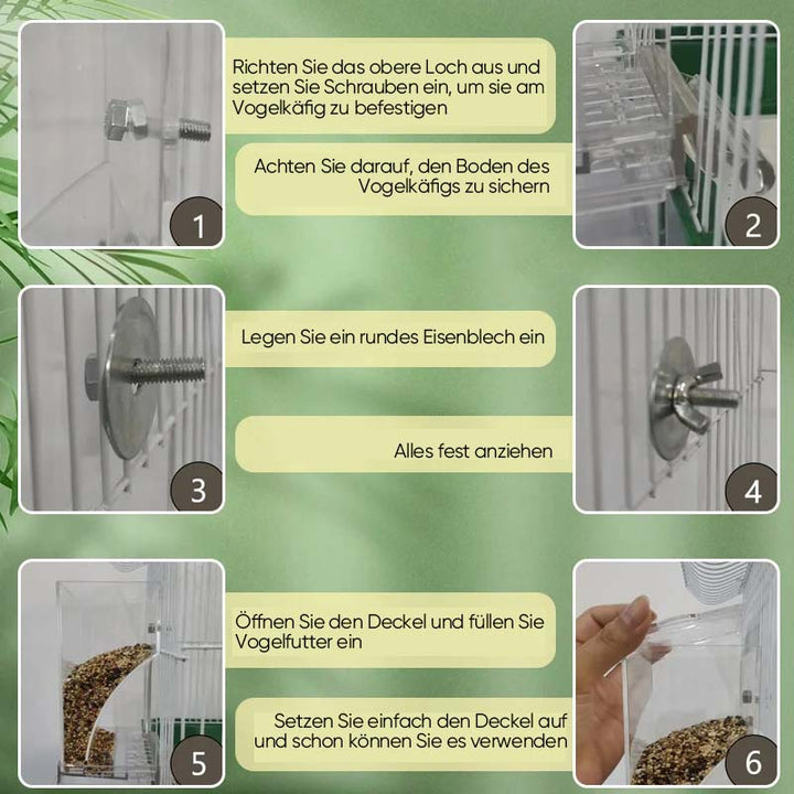 Automatic, leak-proof bird feeder | Bowlift