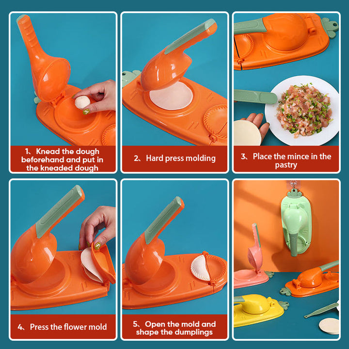 New Dumpling Maker Press 2 in 1 Bowlift