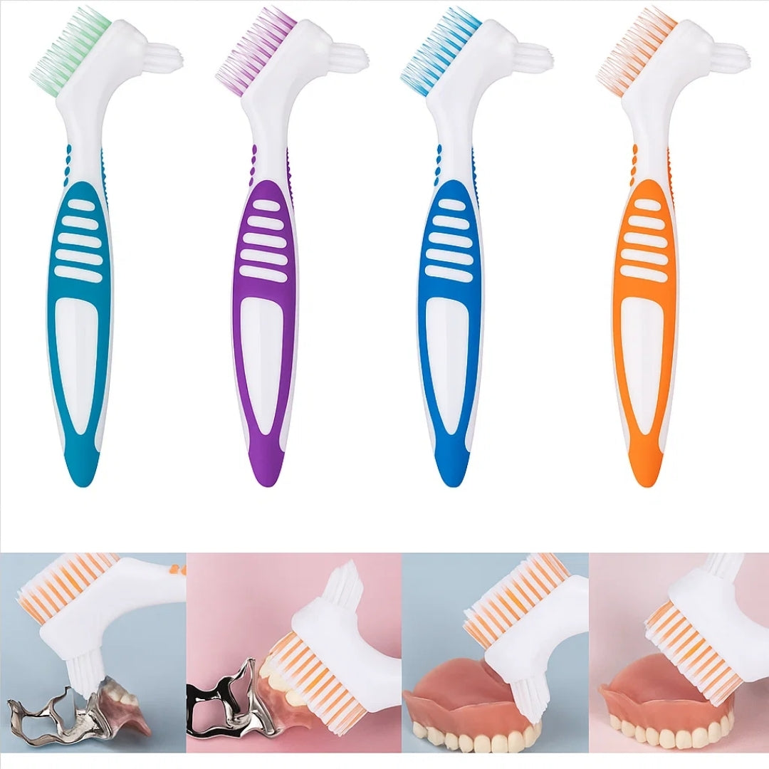 Soft Bristle Dual-Head – Anti-Slip Handle – Scratch-Free Cleaning – Fresh Breath for Seniors Bowlift