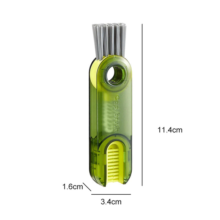 3 in 1 Cleaning Brush Multifunctional Bottle Gap Cleaner Brush | Bowlift