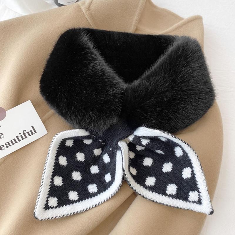 BowLift | All the same thick plush scarf