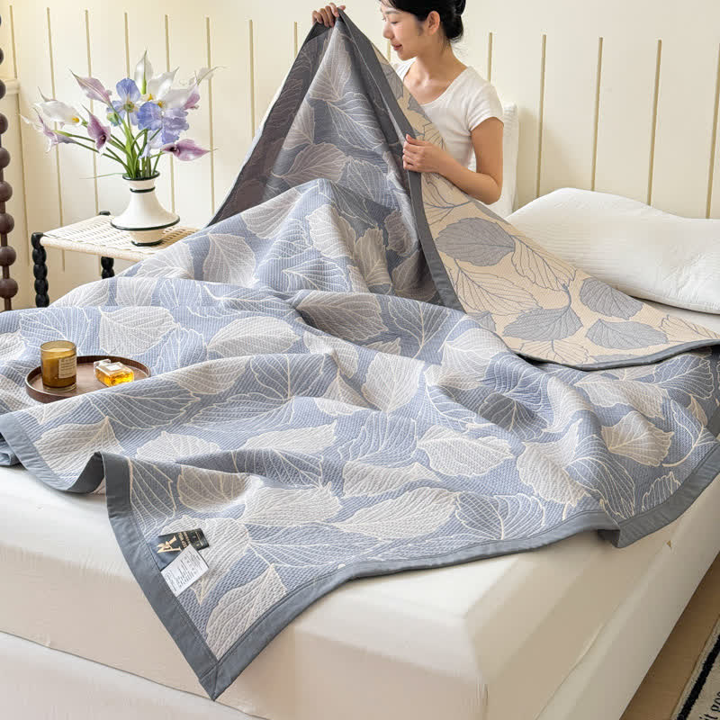 BowLift | Mulberry Leaf Cotton Triple Gauze Blanket