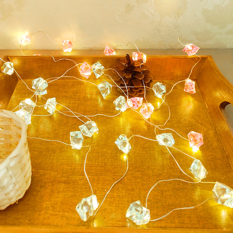 BowLift | Creative Irregular Gems String Lights Acrylic LED Decorative String Lights