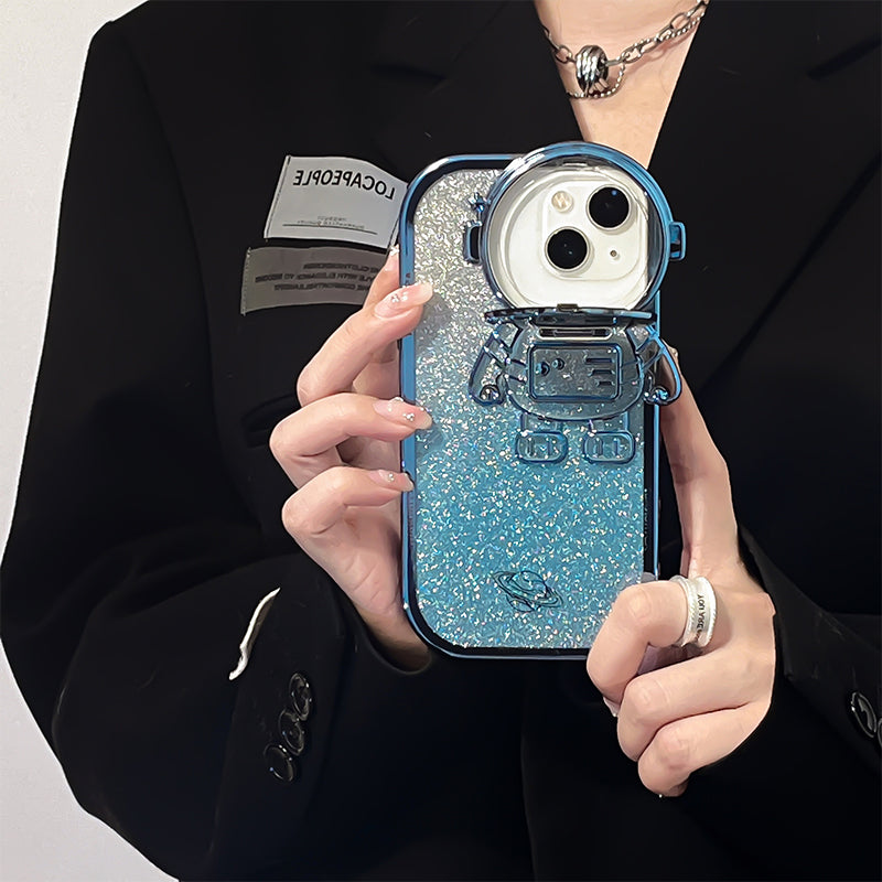 BowLift | Astronaut Bracket Case Cover For iPhone