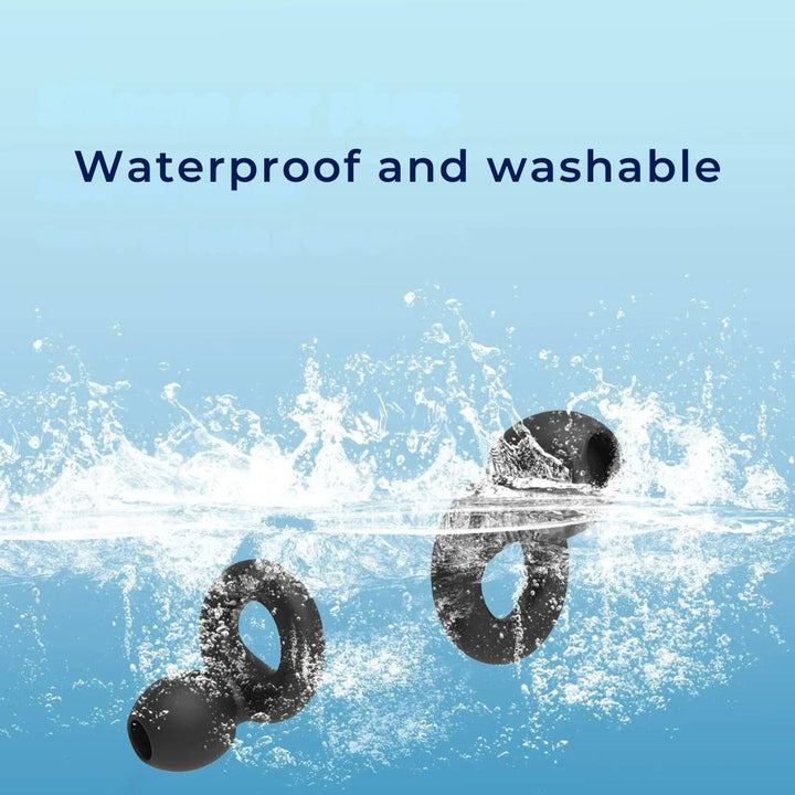 QuietGuard Earplugs Noise Reduction | Comfortable - for Sleep - Travel - Concerts - Swimming - Work Environments Bowlift