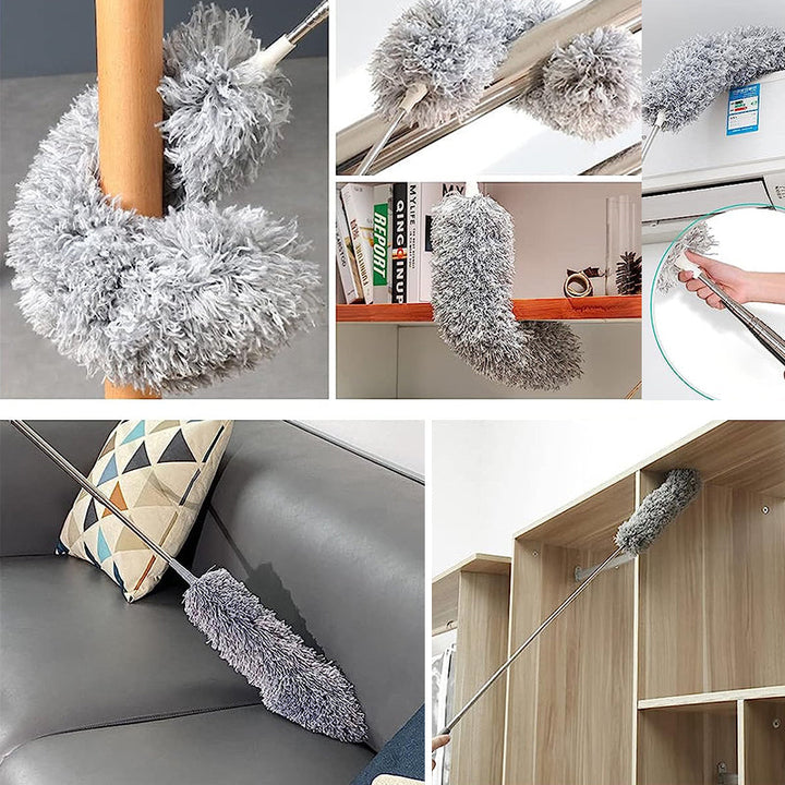 BowLift | Extendable washable curved microfiber duster