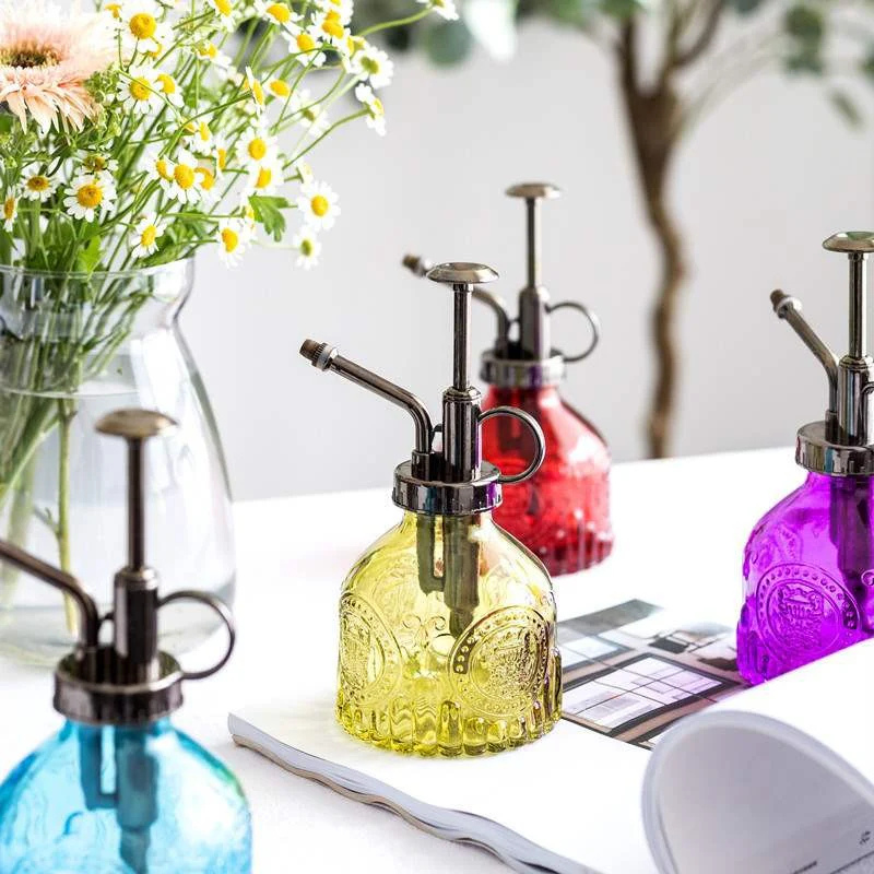 BloomMist Vintage Glass Spray Bottle Bowlift