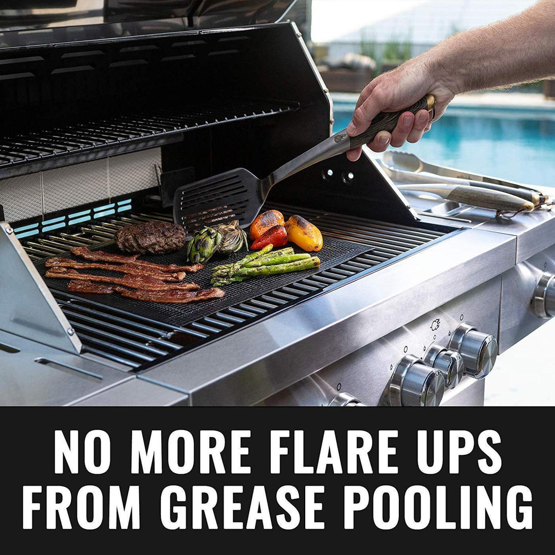 BowLift | Reusable non-stick PTFE fiberglass grill mat