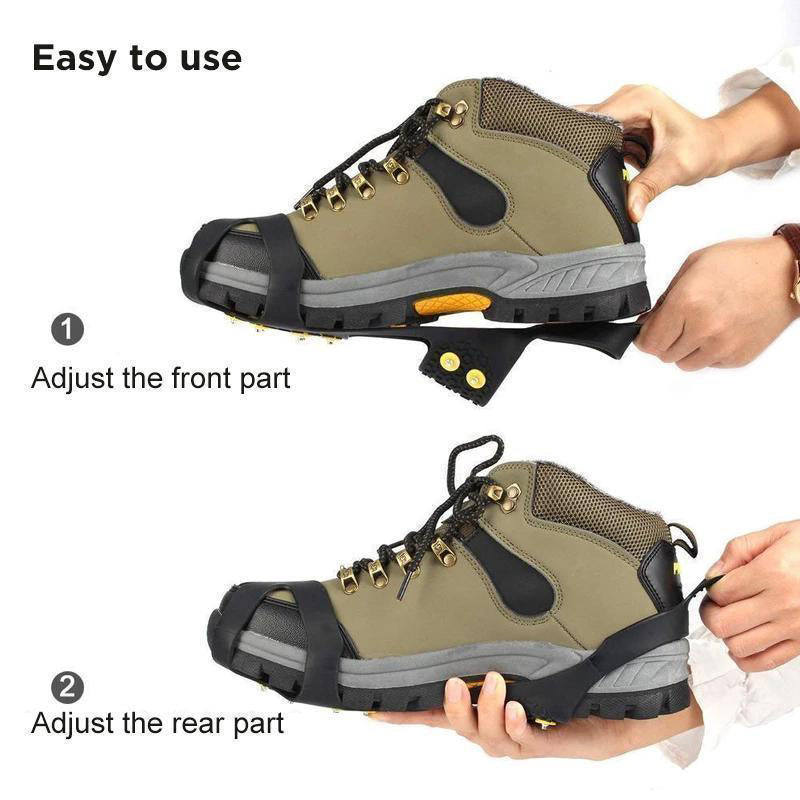 BowLift | Traction Cleats Ice Snow Grippers Non-Slip Silicone