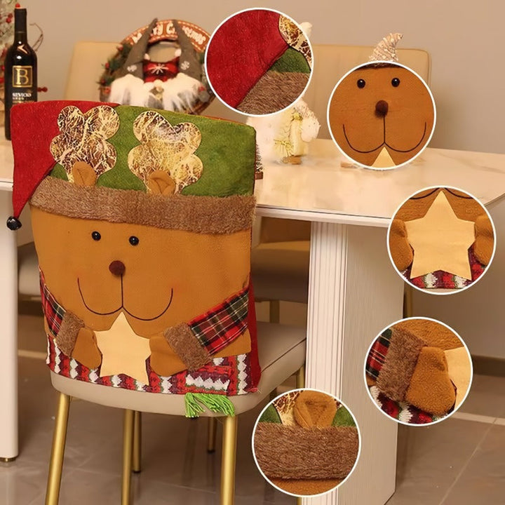 BowLift | Cute Christmas themed chair covers