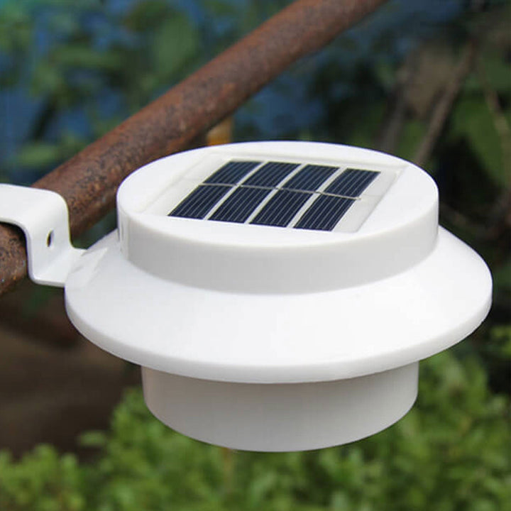 Solar Cylinder LED Outdoor Waterproof Fence Wall Sconce Lamp | Bowlift