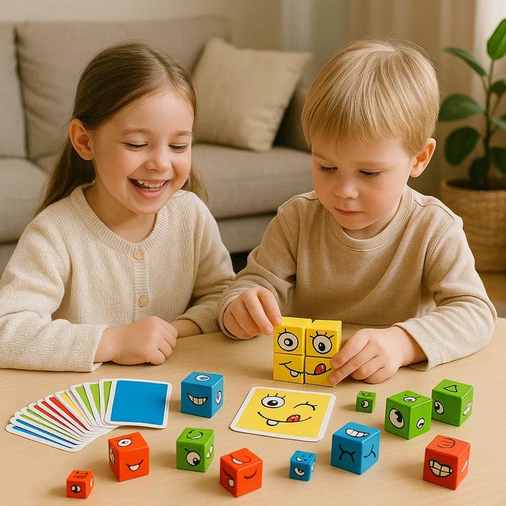 BowLift | Face Puzzle Cube Game