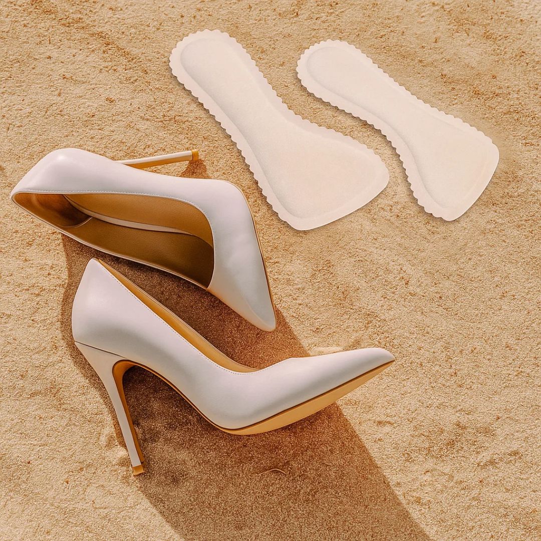 StrideSafe | Cushion Insoles for Sandals – Non‑Slip Grip – Breathable Comfort – Foot Fatigue Relief Bowlift