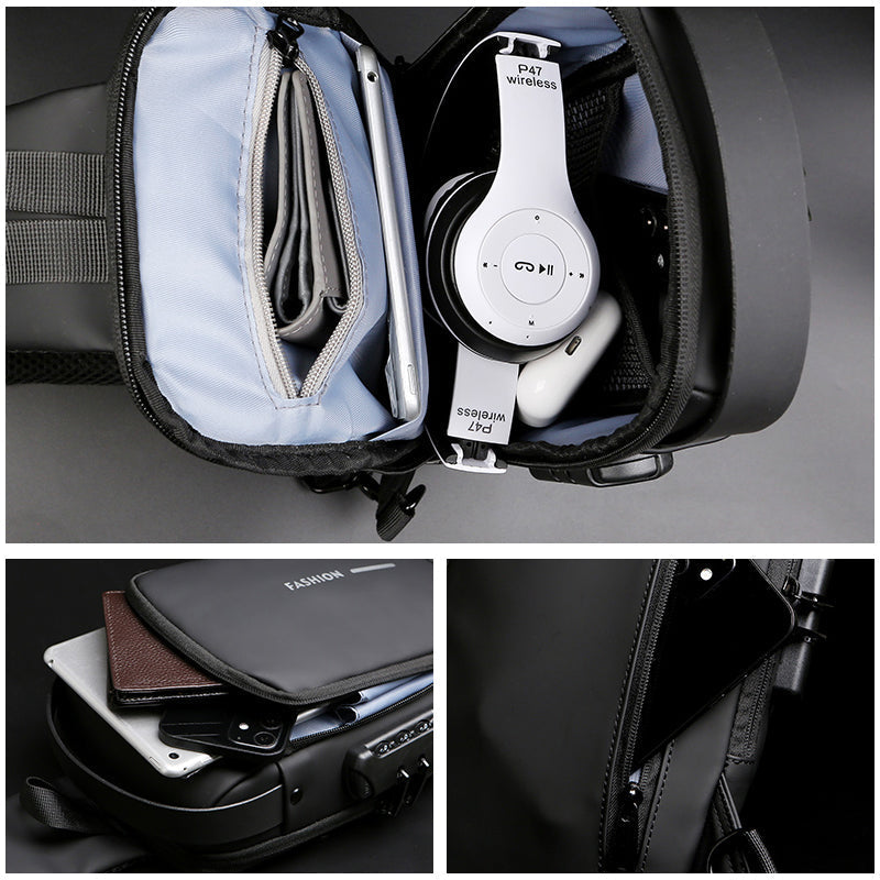 Casual multifunctional anti-theft chest bag for men | Bowlift