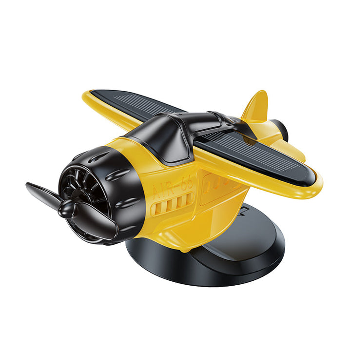BowLift | Solar powered airplane shaped car ornaments