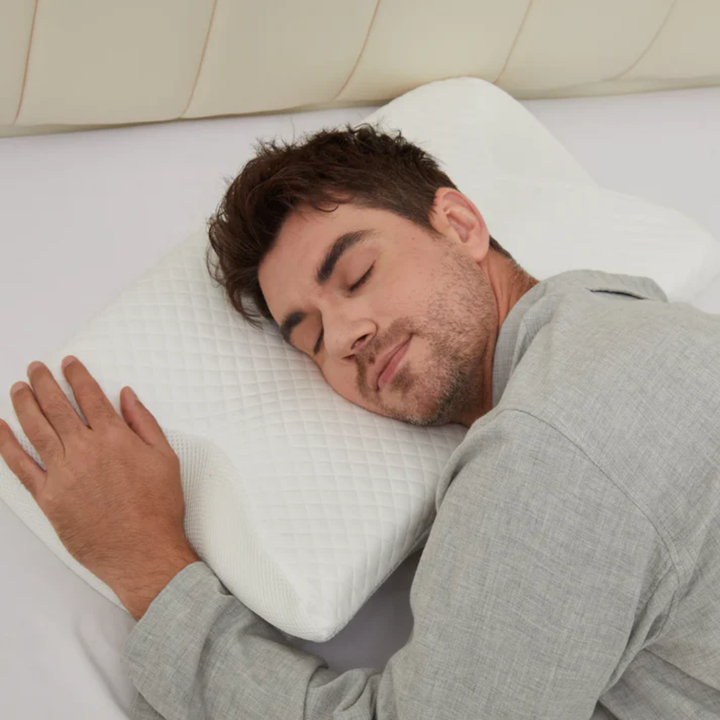BowLift | Pillow for Back & Shoulder Pain Relief – Orthopedic Memory Foam Posture Pillow for Neck, Shoulder & Spinal Alignment Support