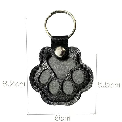 PawMemorie Keychain – Memorial Pendant with Paw Print and Inner Compartment | Bowlift