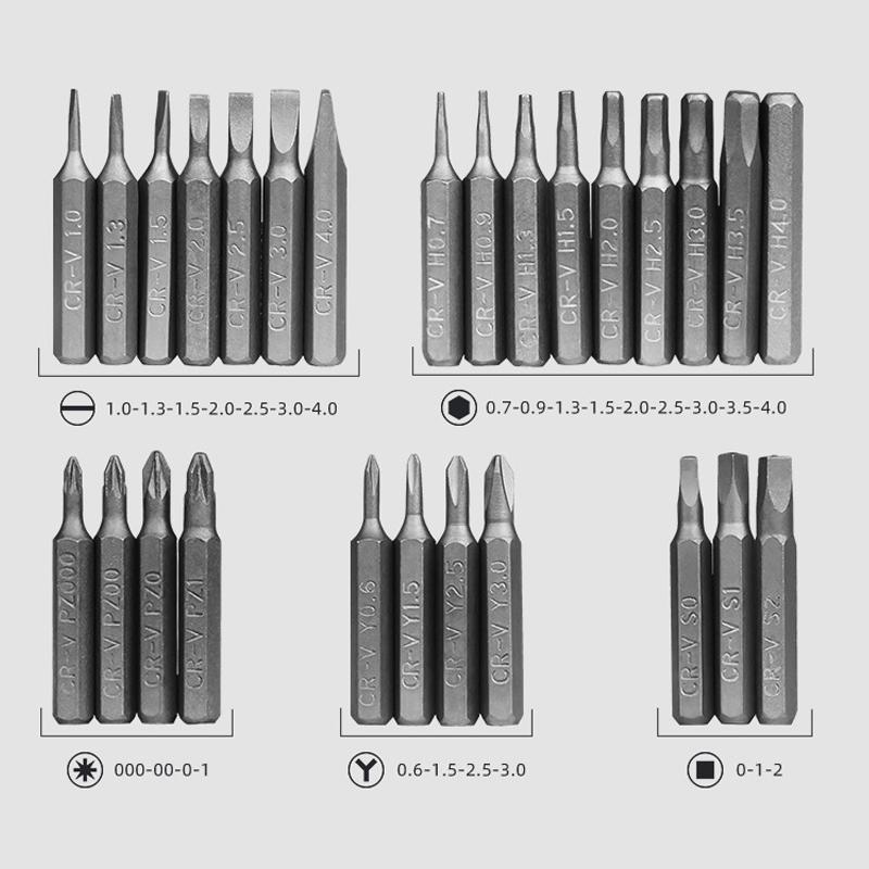 Precision screwdriver set 62 in 1 | Bowlift