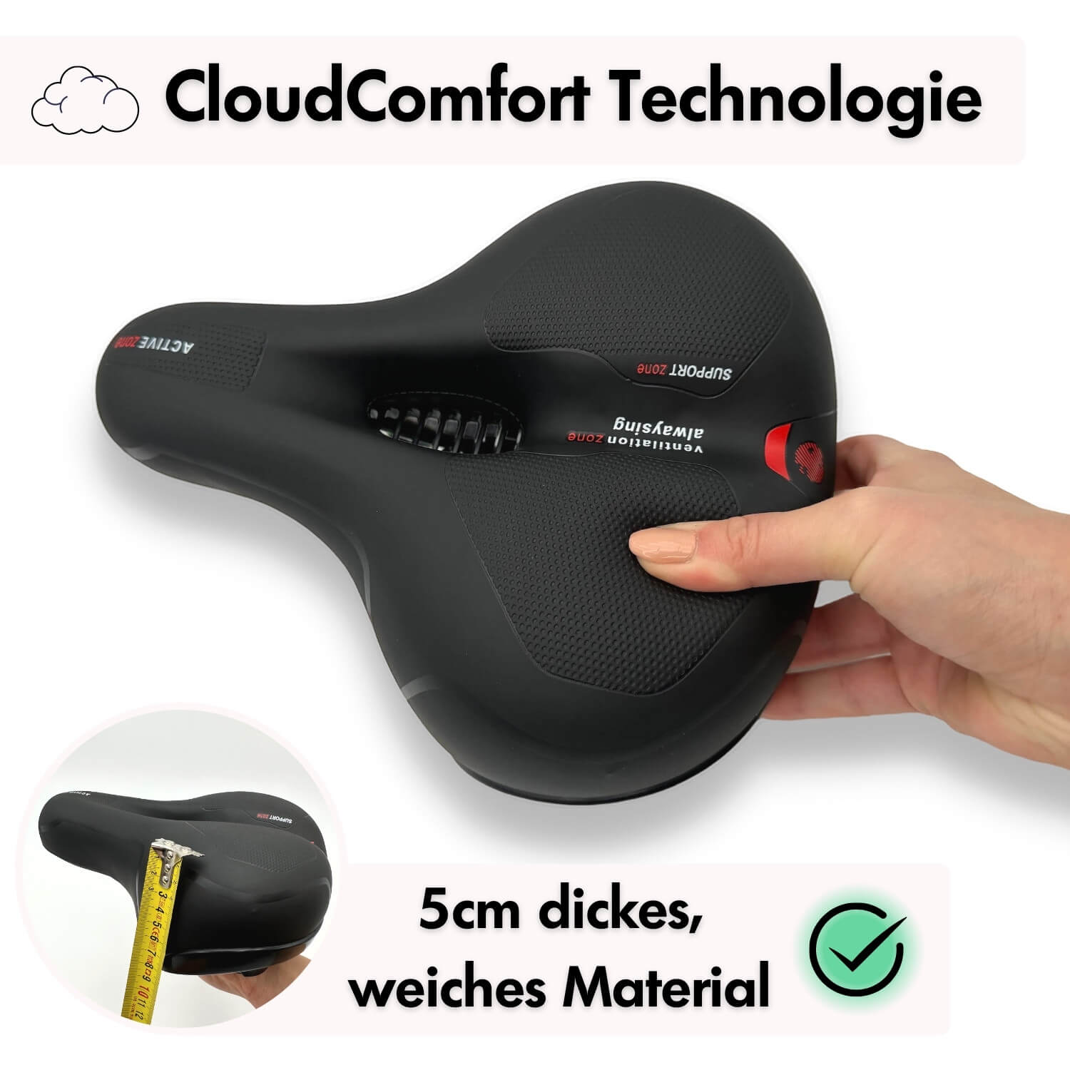 BowLift | CloudComfort Pro – Finally Pain-Free Cycling