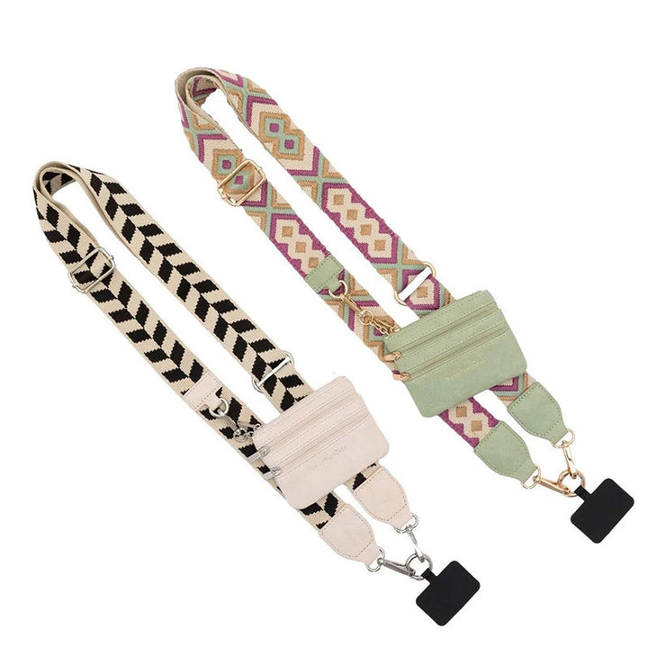 BowLift | Phone Strap with Zippered Pouch