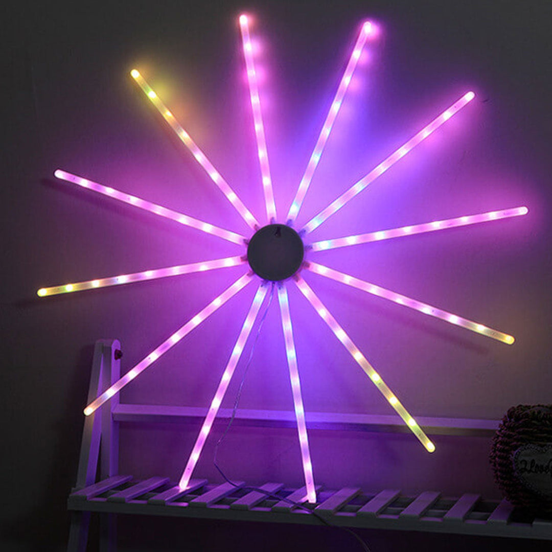 BowLift | Creative RGB Illusion Windmill Fireworks LED String Lights