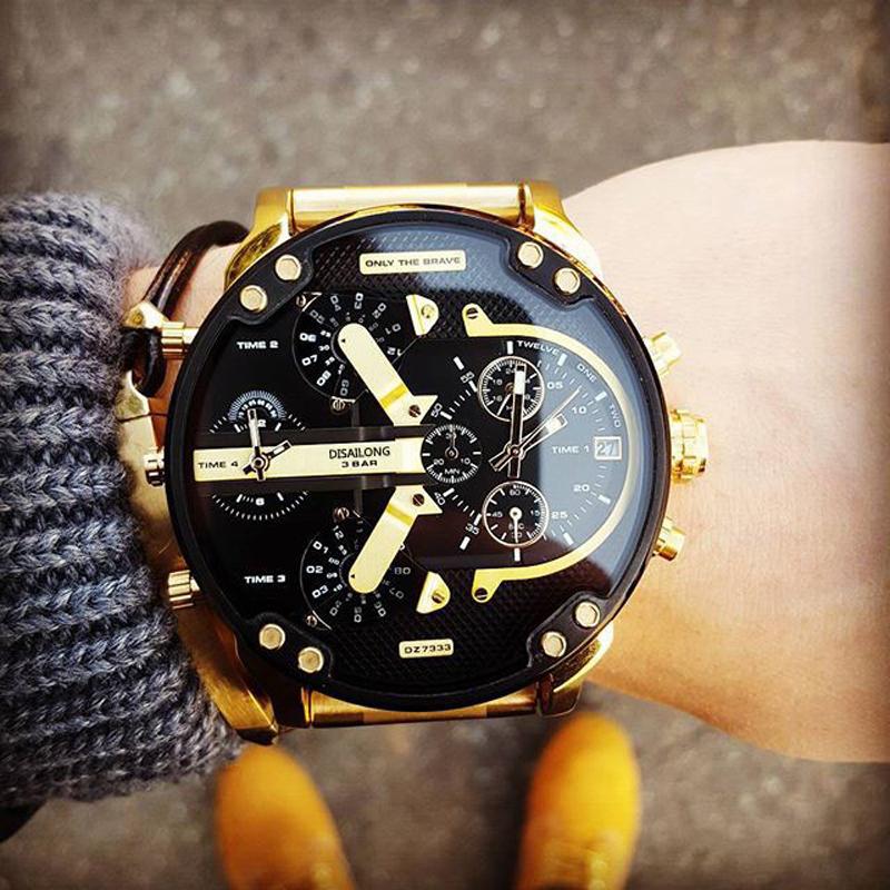 BowLift | Stainless Steel Chronograph Quartz Watch – Elegant Men’s Luxury Timepiece
