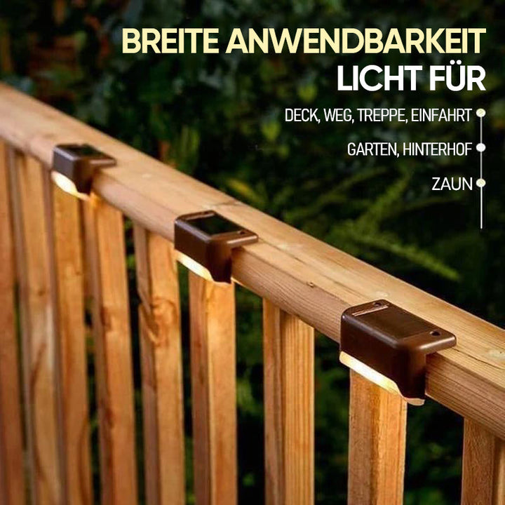 BowLift | Solar outdoor step lights (4 pcs)