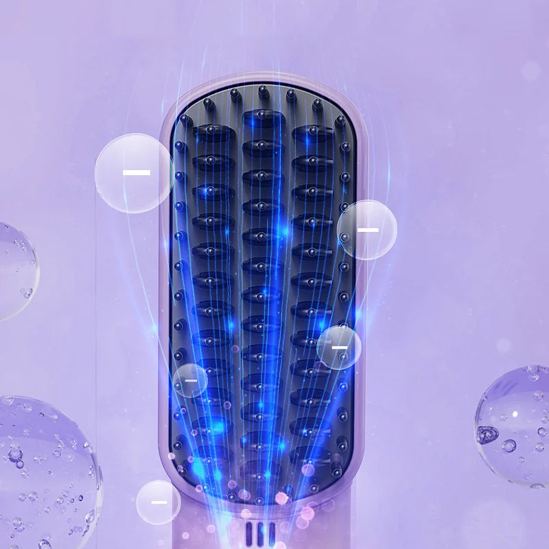 BowLift | Portable negative ion hair straightener comb