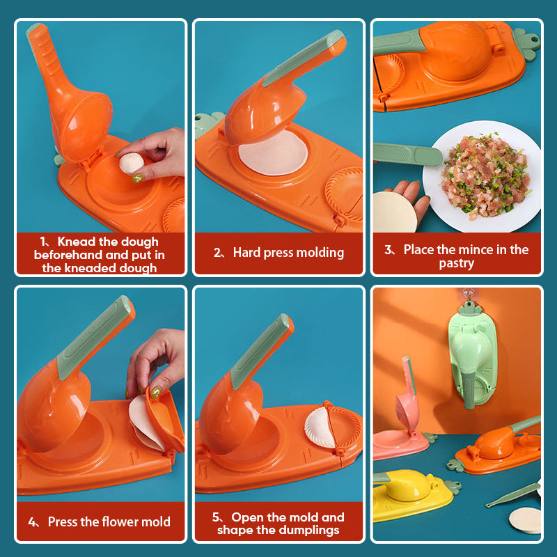 2-in-1 Creative Household Handmade Dumpling Artifact | Bowlift