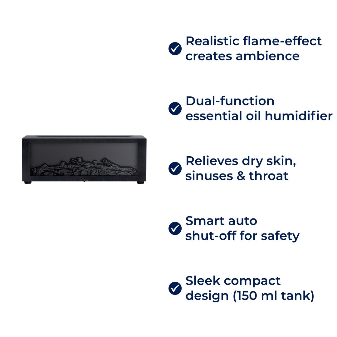 Deep Sleep & Dry-Air Relief – Quiet USB-Powered 150 ml Tank – Bedroom & Living Room Bowlift