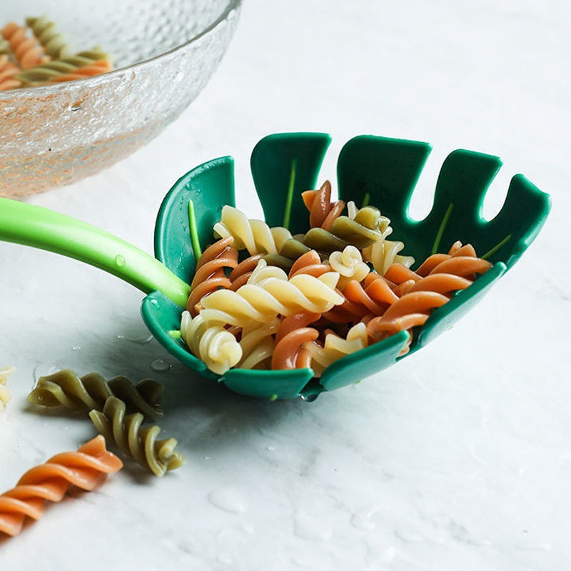 Green Leaf Colander | Bowlift