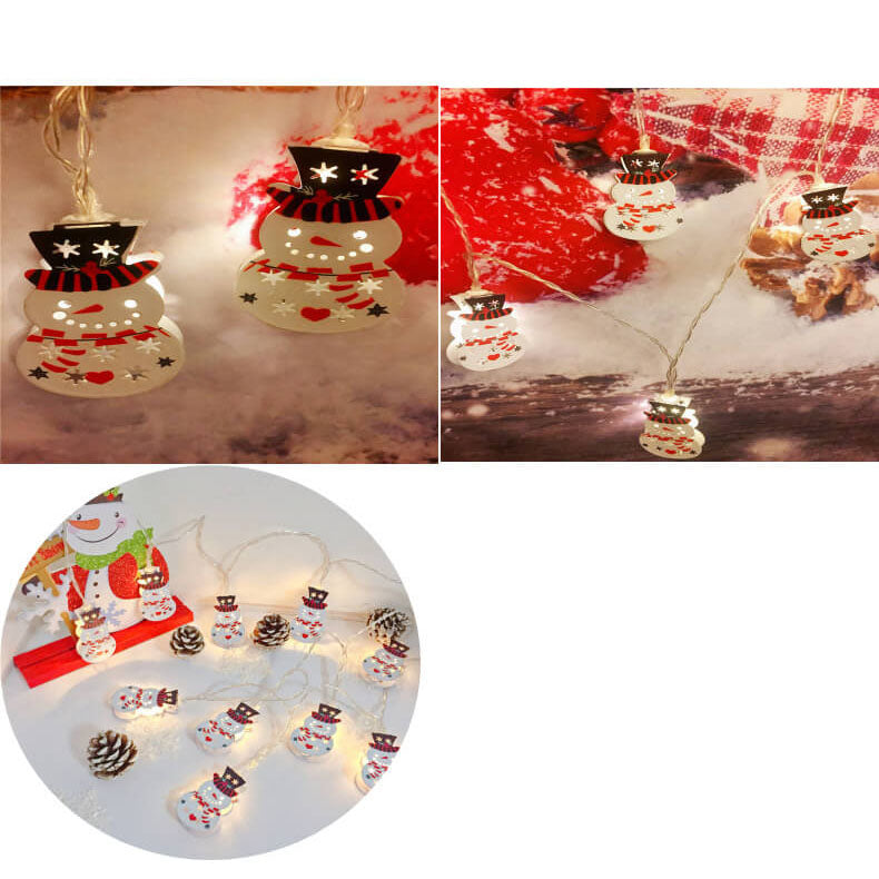 BowLift | Christmas Decorative String Light Painted Bells Elk Battery Box LED Light String Light