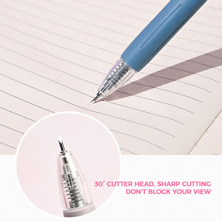 BowLift | Morandi Color Student Utility Knife Pen