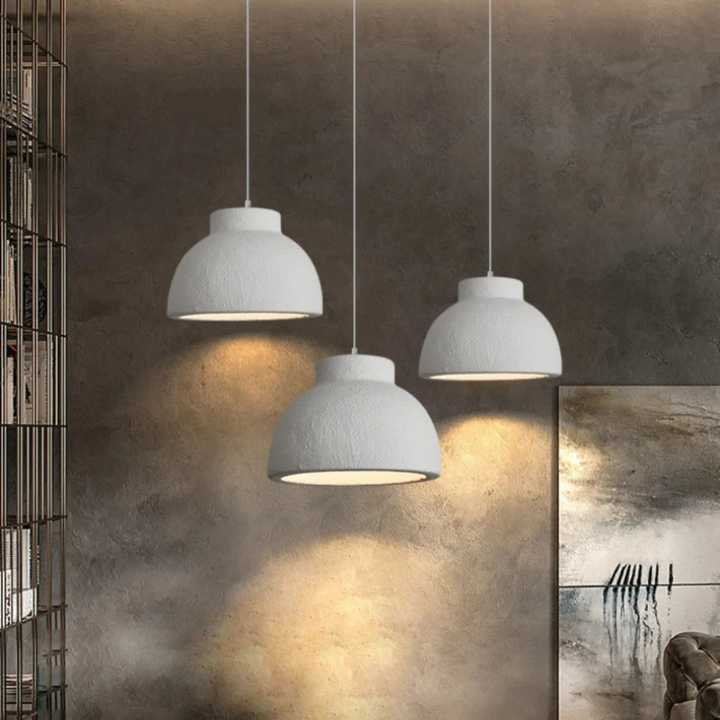 BowLift | Minimalist Scandinavian Pendant Light made of Polystyrene