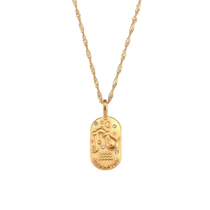 BowLift | Dainty Zodiac Tarot Inspired Necklace